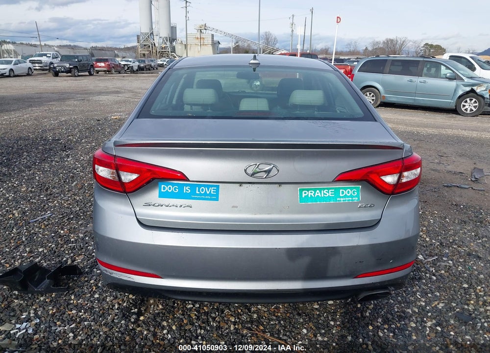 2015 HYUNDAI SONATA ECO VIN: 5NPE24AA5FH160448