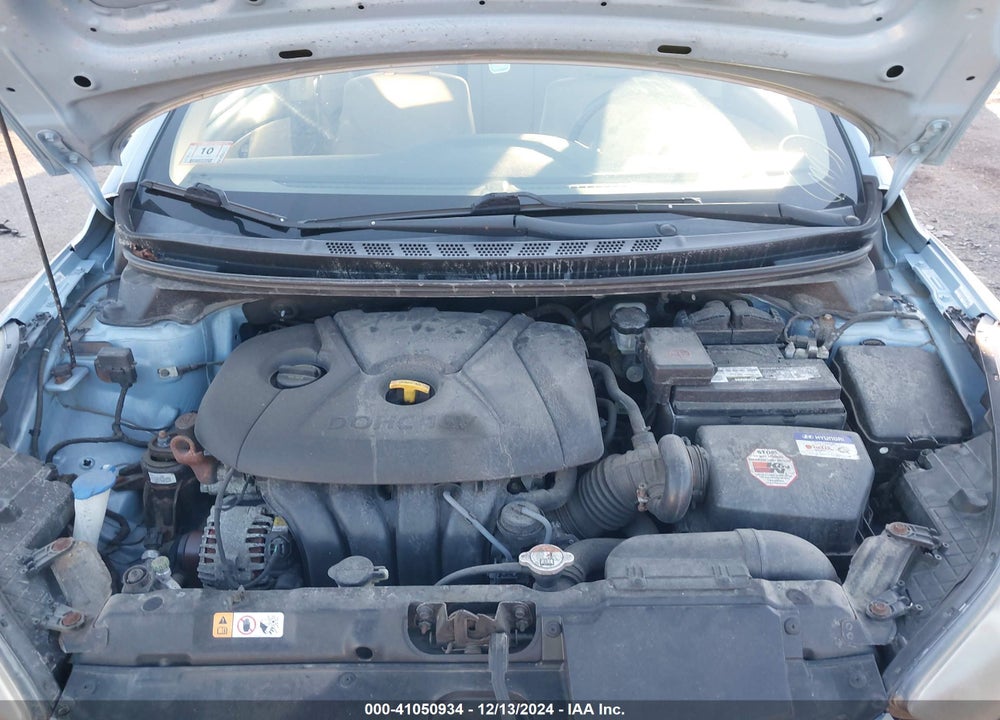 2013 HYUNDAI ELANTRA GLS VIN: KMHDH4AE5DU709920