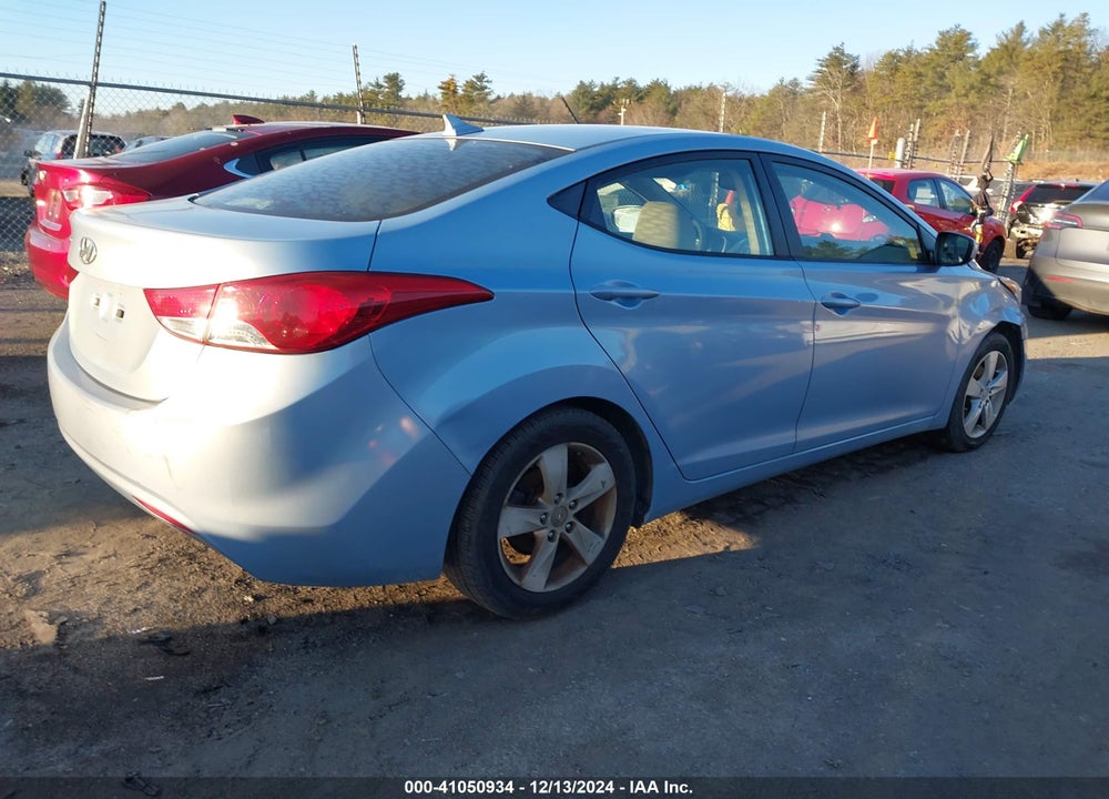 2013 HYUNDAI ELANTRA GLS VIN: KMHDH4AE5DU709920