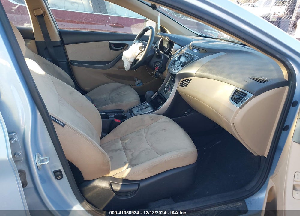 2013 HYUNDAI ELANTRA GLS VIN: KMHDH4AE5DU709920