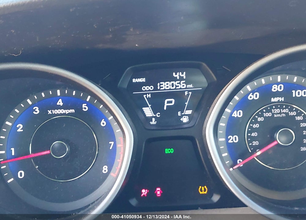2013 HYUNDAI ELANTRA GLS VIN: KMHDH4AE5DU709920
