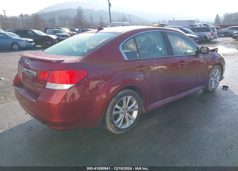 2013 SUBARU LEGACY 3.6R LIMITED VIN: 4S3BMDL67D2025797