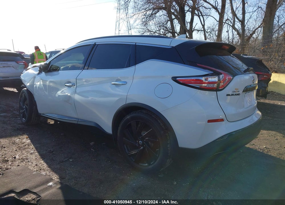2018 NISSAN MURANO VIN: 5N1AZ2MH6JN153438