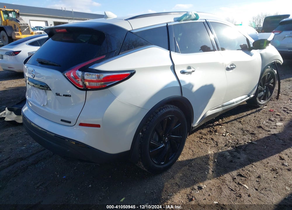 2018 NISSAN MURANO VIN: 5N1AZ2MH6JN153438
