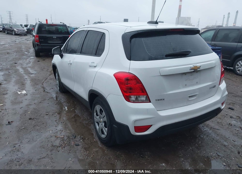 2018 CHEVROLET TRAX VIN: 3GNCJKSB7JL340133