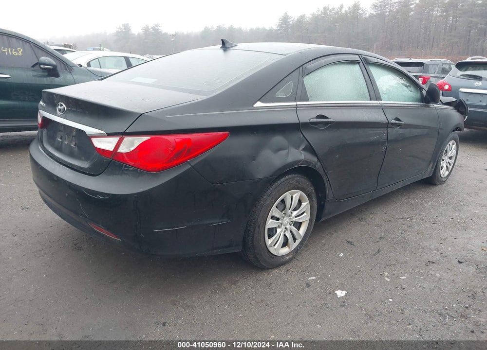 2011 HYUNDAI SONATA GLS VIN: 5NPEB4AC3BH018756
