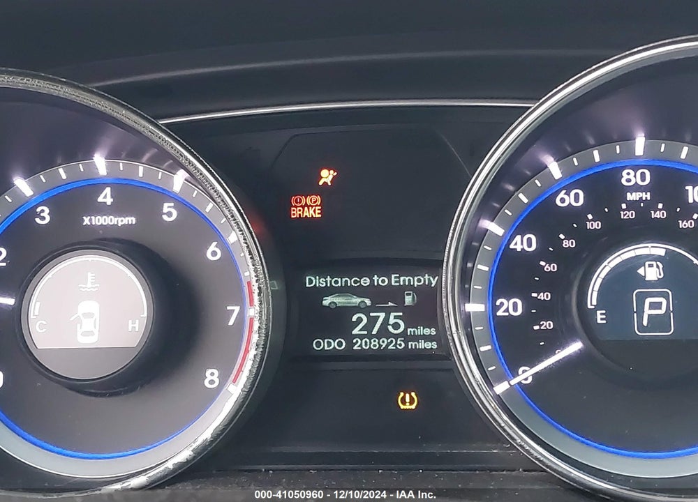 2011 HYUNDAI SONATA GLS VIN: 5NPEB4AC3BH018756