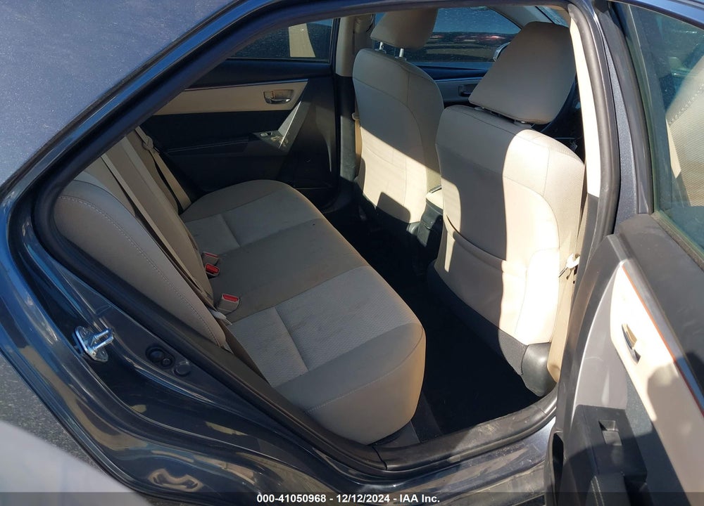 2016 TOYOTA COROLLA LE VIN: 2T1BURHE4GC686867