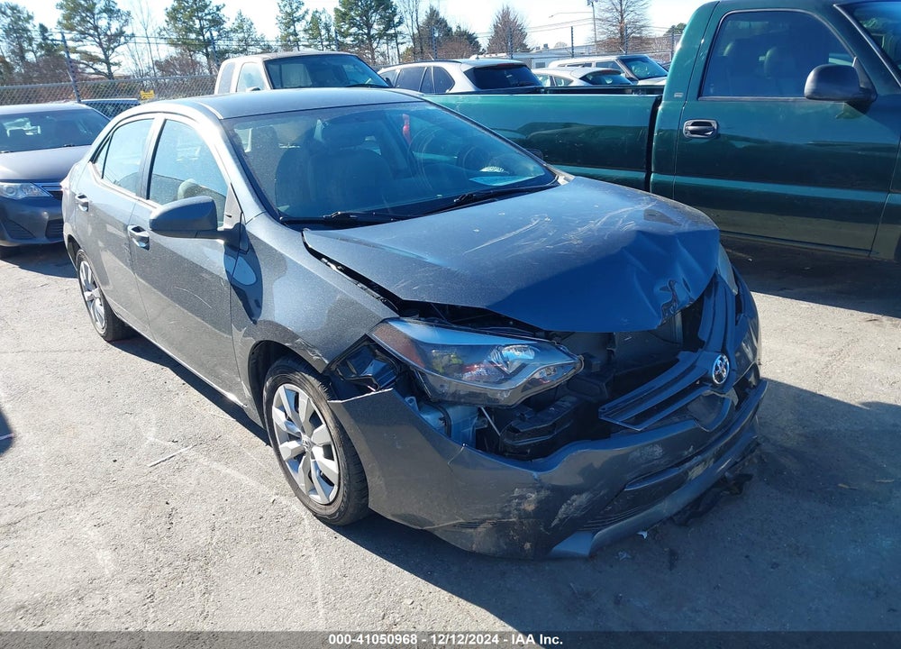 2016 TOYOTA COROLLA LE VIN: 2T1BURHE4GC686867