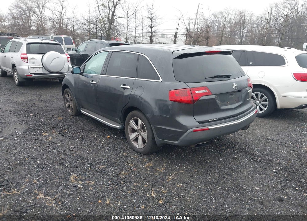 2013 ACURA MDX TECHNOLOGY PACKAGE VIN: 2HNYD2H30DH522818