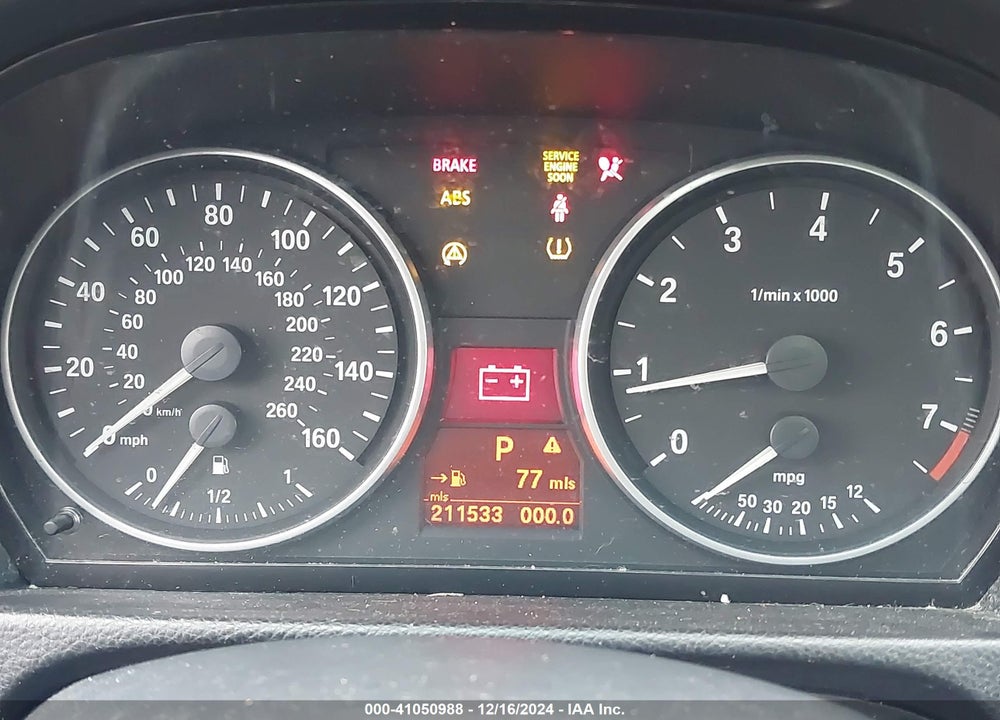 2007 BMW 328XI VIN: WBAVC93597K031901