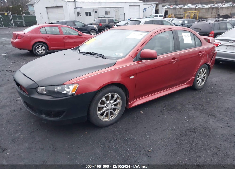 2010 MITSUBISHI LANCER ES VIN: JA32U2FU0AU014279