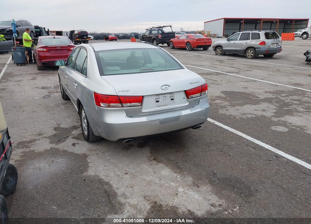 2006 HYUNDAI SONATA GLS V6/LX V6 VIN: 5NPEU46F66H015725