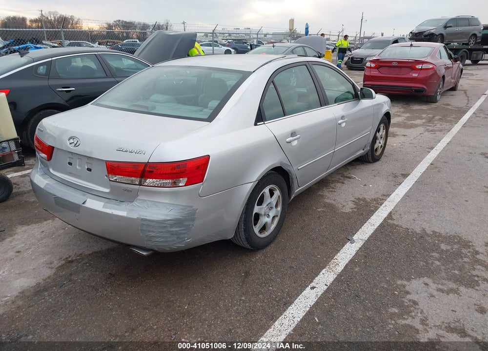 2006 HYUNDAI SONATA GLS V6/LX V6 VIN: 5NPEU46F66H015725