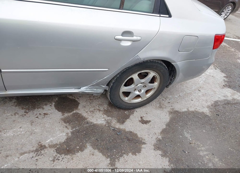 2006 HYUNDAI SONATA GLS V6/LX V6 VIN: 5NPEU46F66H015725