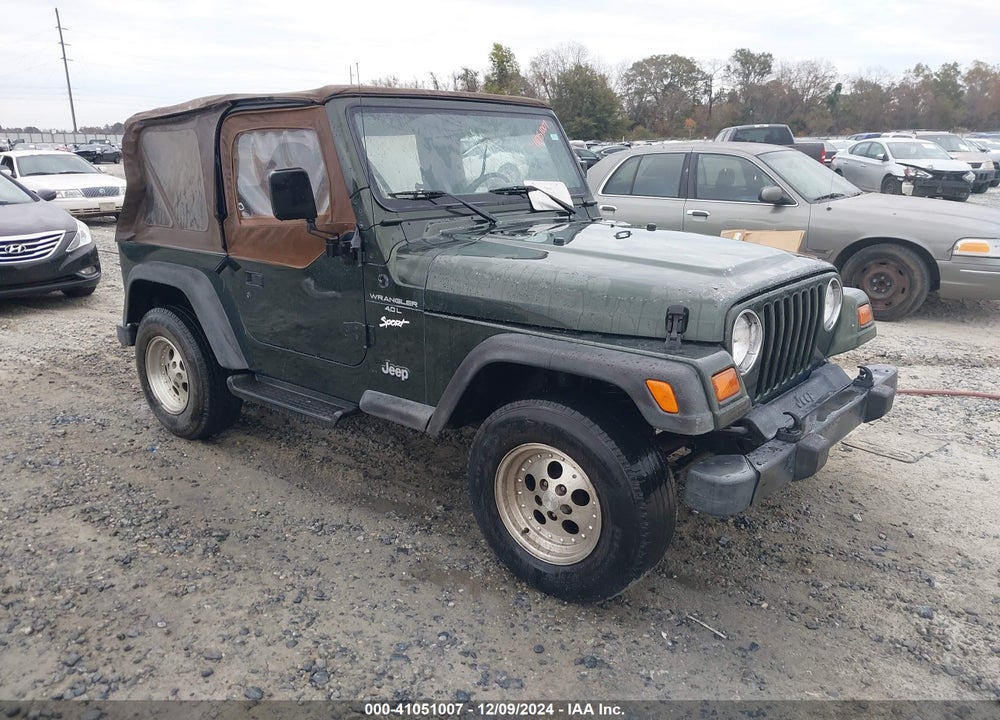 1998 JEEP WRANGLER SPORT VIN: 1J4FY19S6WP791125