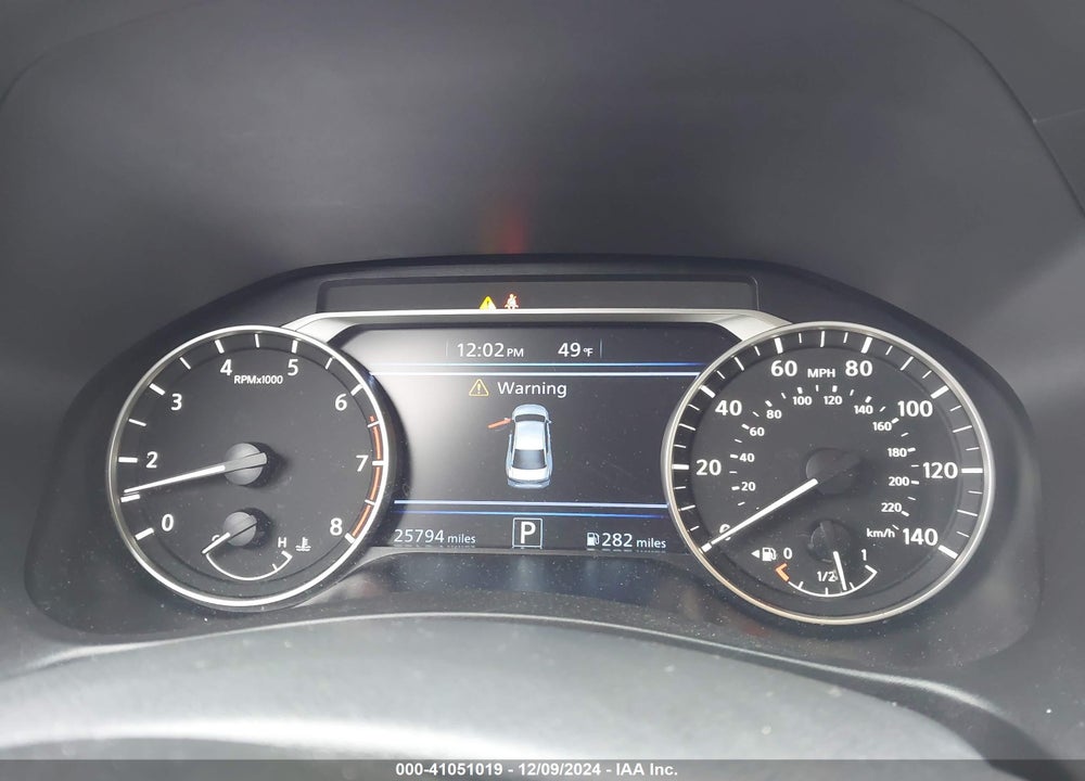 2024 NISSAN ALTIMA SV FWD VIN: 1N4BL4DV3RN392247