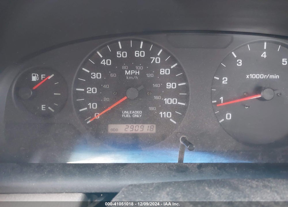 2000 NISSAN FRONTIER SE-V6/XE-V6 VIN: 1N6ED26Y1YC372439