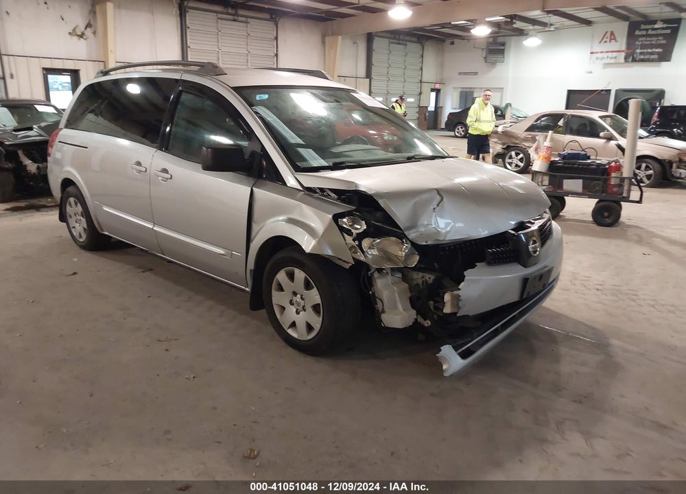 2005 NISSAN QUEST 3.5 VIN: 5N1BV28U55N105720