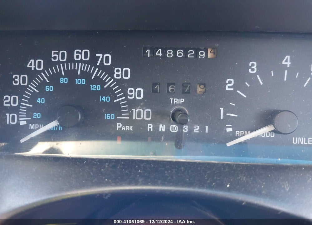 1998 BUICK LESABRE CUSTOM VIN: 1G4HP52K4WH545120