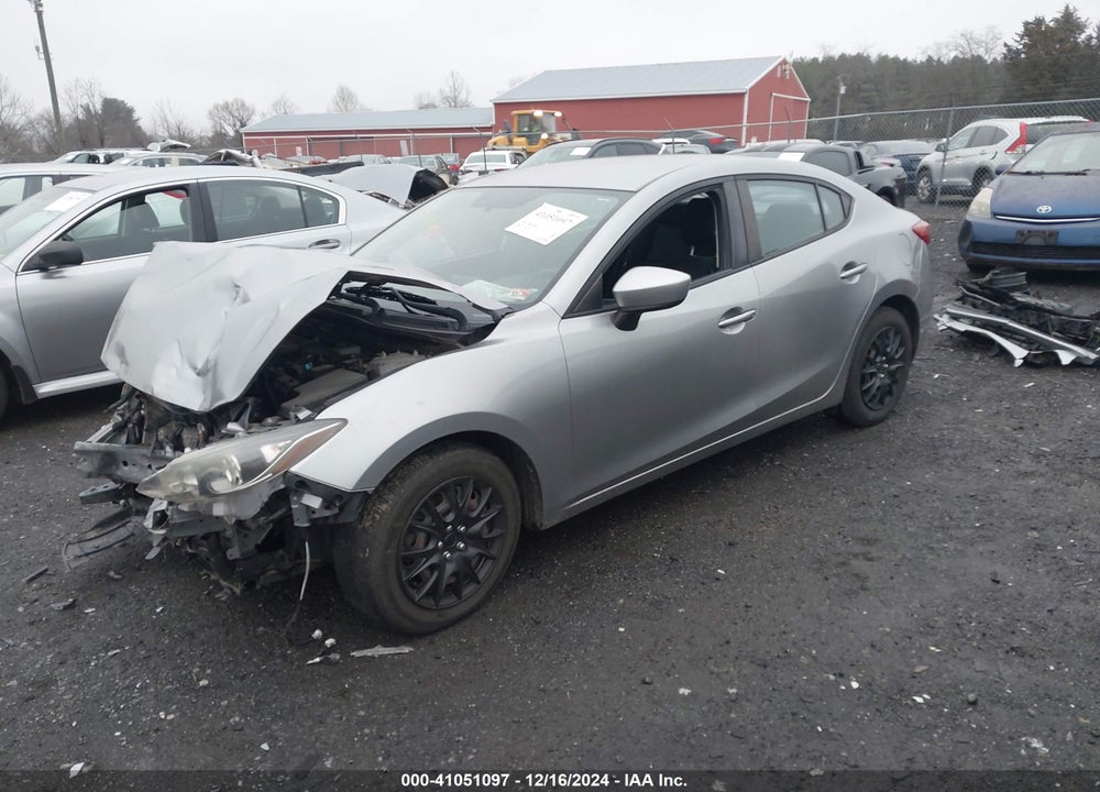 2014 MAZDA MAZDA3 VIN: JM1BM1U7XE1196542
