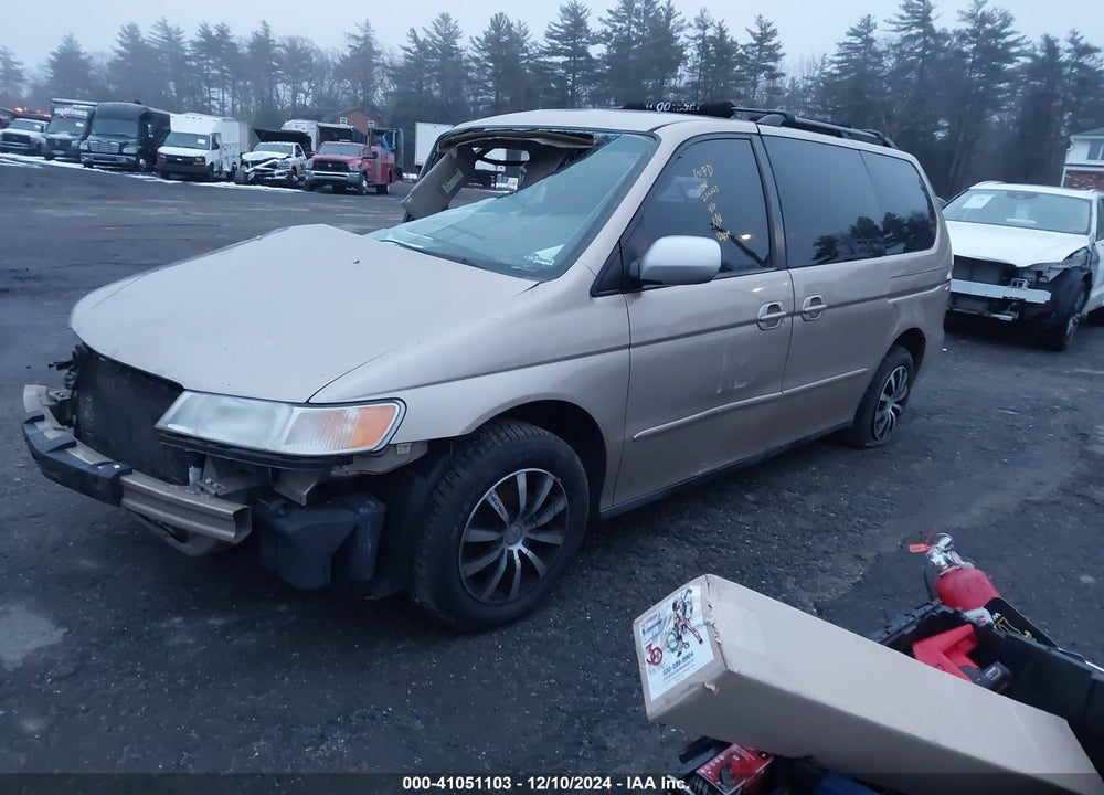 2000 HONDA ODYSSEY EX VIN: 2HKRL1862YH504321