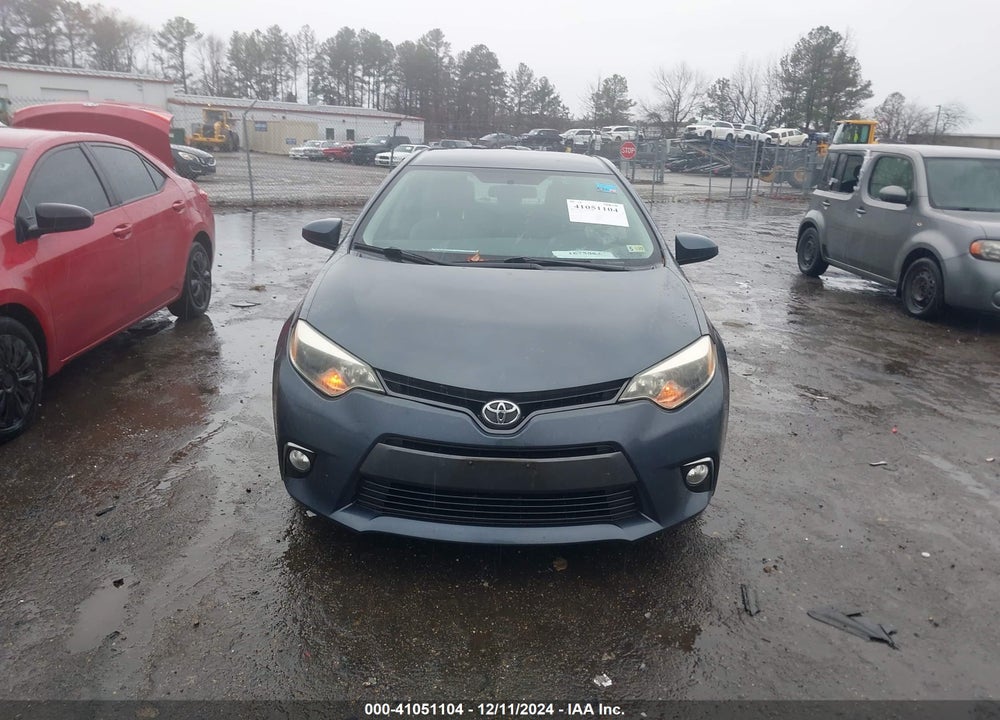 2015 TOYOTA COROLLA LE VIN: 5YFBURHE3FP325872