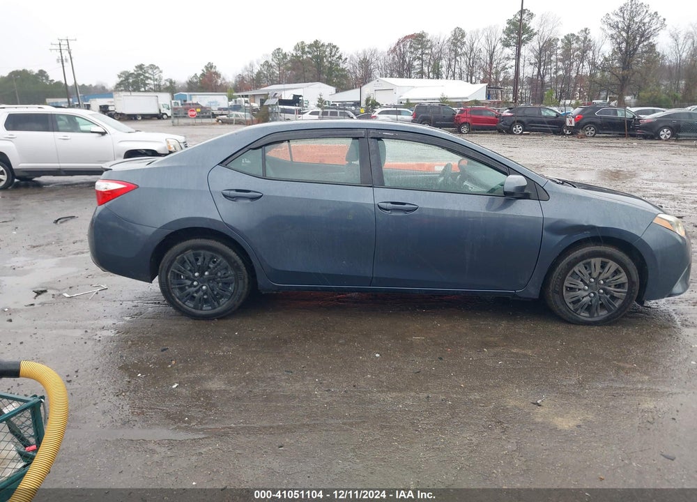 2015 TOYOTA COROLLA LE VIN: 5YFBURHE3FP325872
