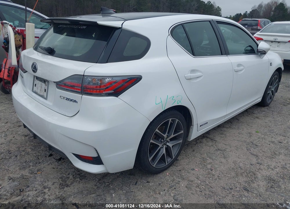 2014 LEXUS CT 200H VIN: JTHKD5BH1E2195761