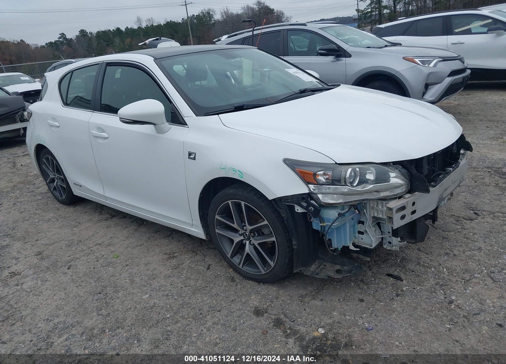2014 LEXUS CT 200H VIN: JTHKD5BH1E2195761