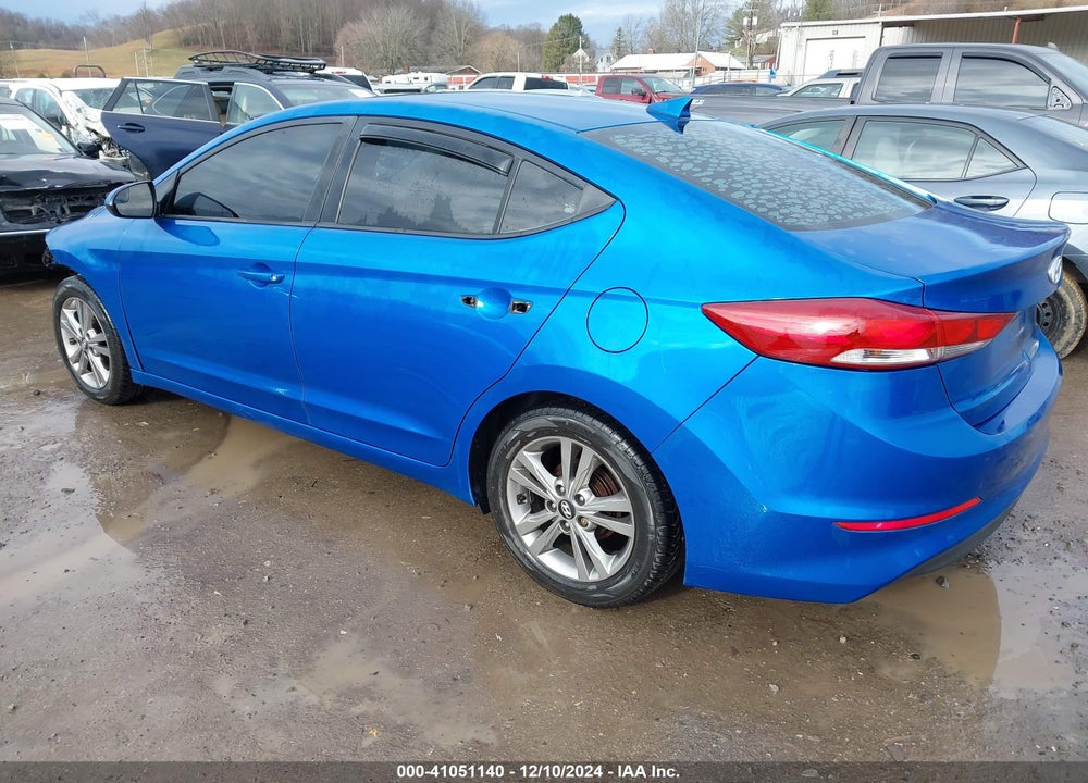 2017 HYUNDAI ELANTRA SE VIN: KMHD84LF6HU060656