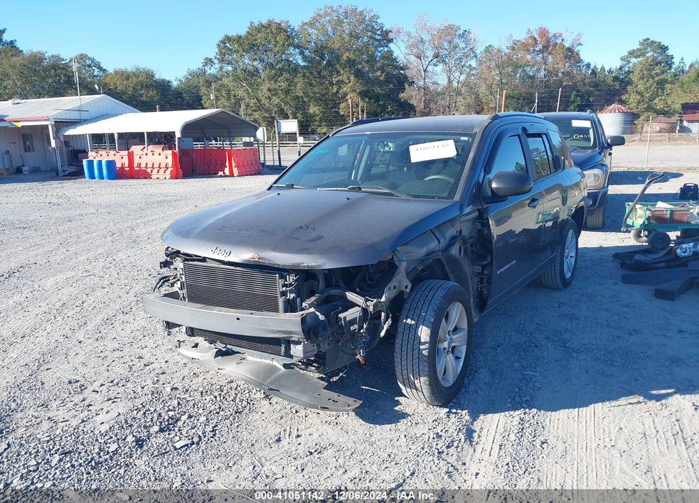 2017 JEEP COMPASS SPORT FWD VIN: 1C4NJCBA2HD148813