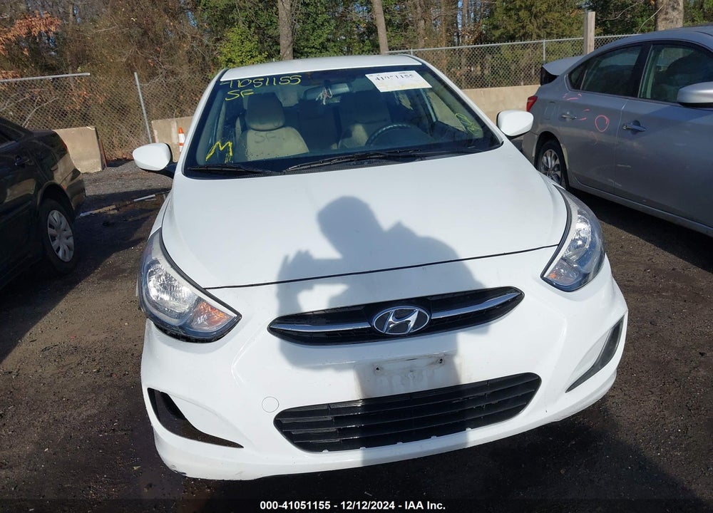 2016 HYUNDAI ACCENT VIN: KMHCT4AE6GU943840