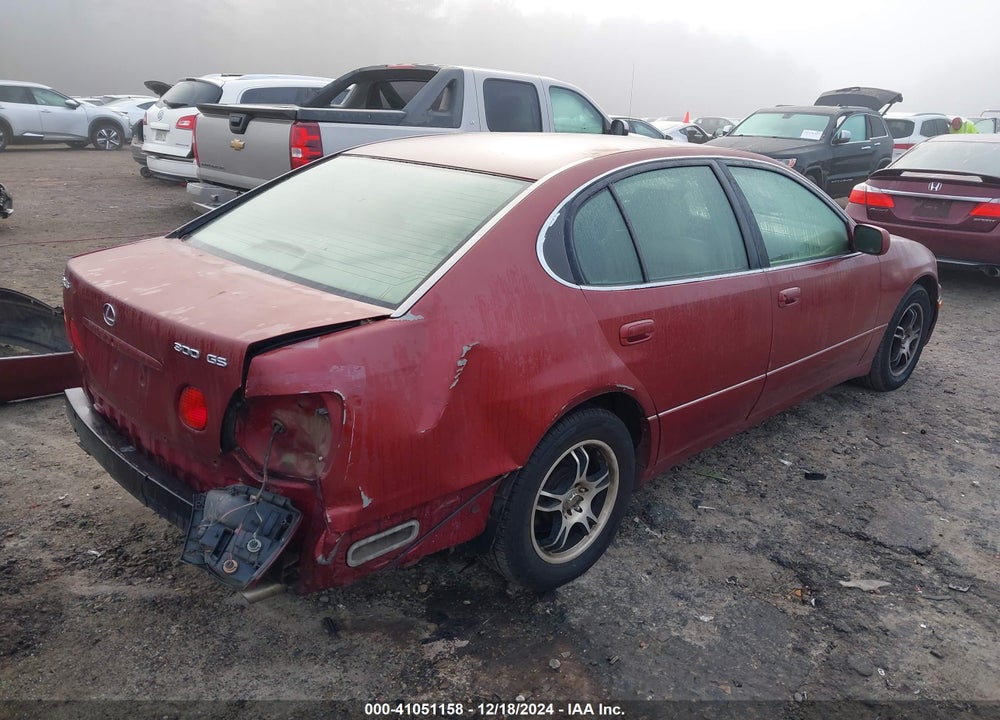 2000 LEXUS GS 300 VIN: JT8BD68S2Y0112122