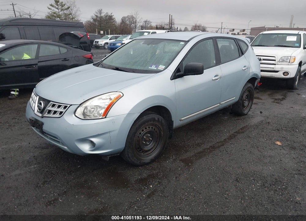 2013 NISSAN ROGUE S VIN: JN8AS5MV8DW129774
