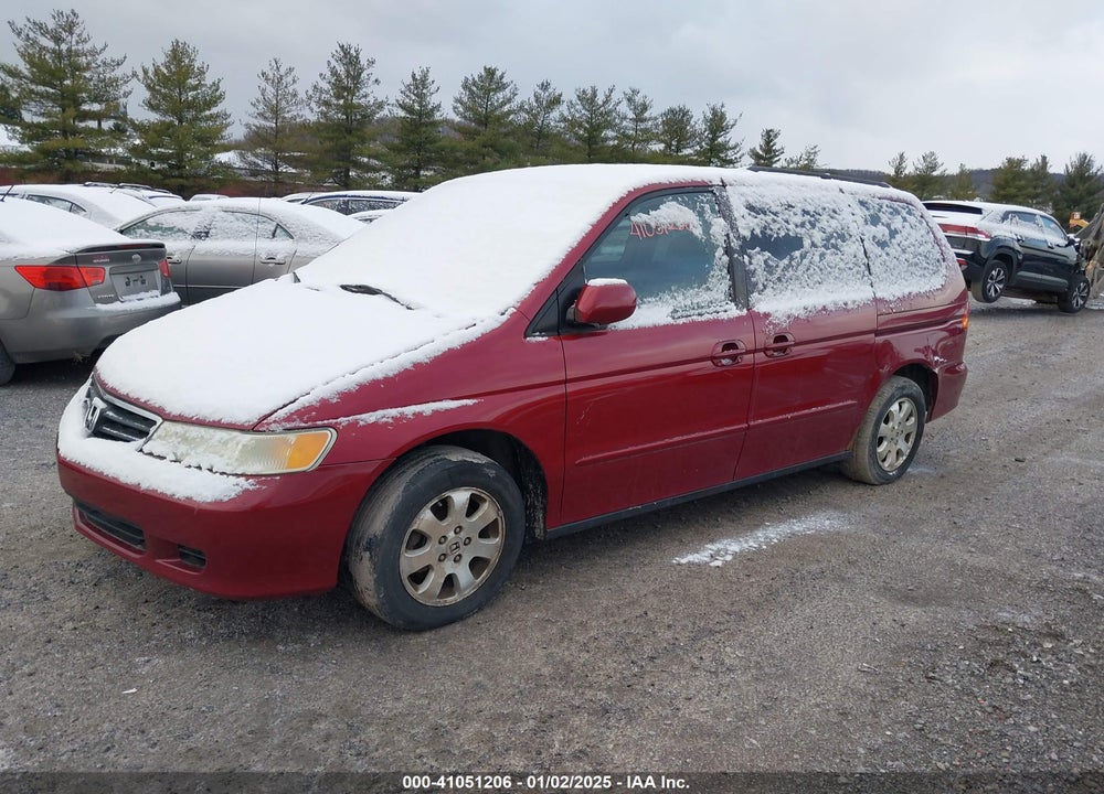 2004 HONDA ODYSSEY EX-L VIN: 5FNRL18094B068474