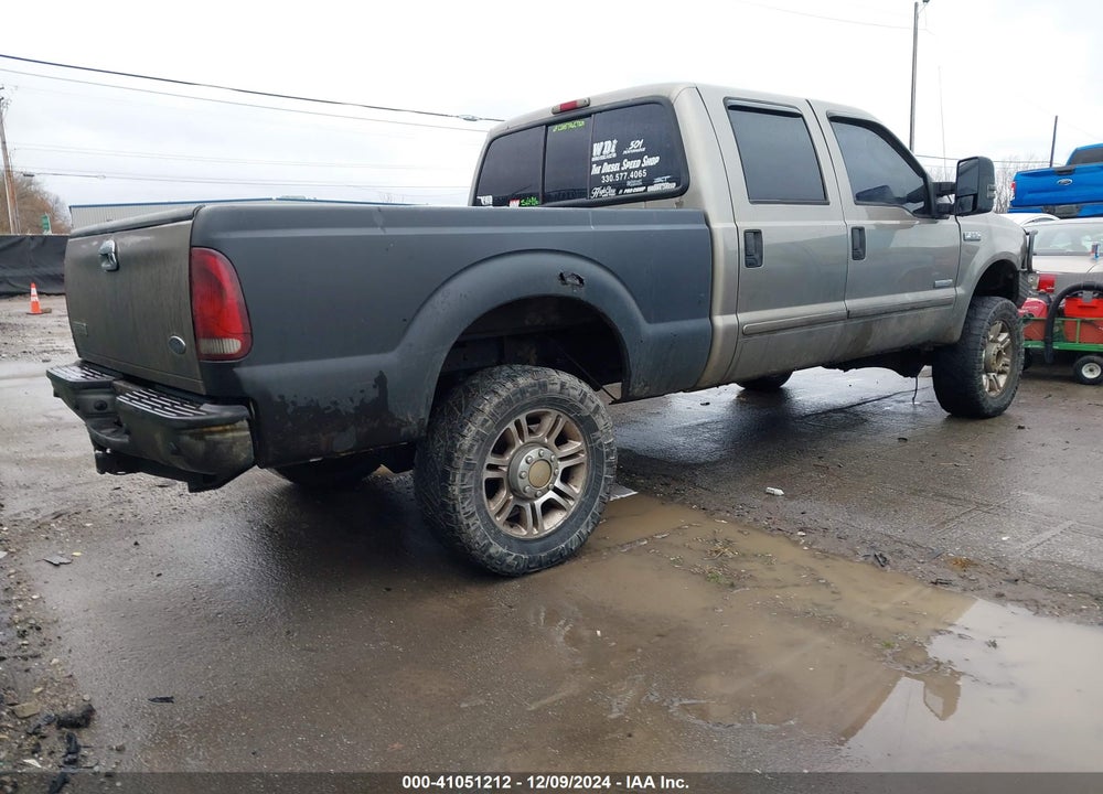 2005 FORD F-250 LARIAT/XL/XLT VIN: 1FTSW21P05EC16682