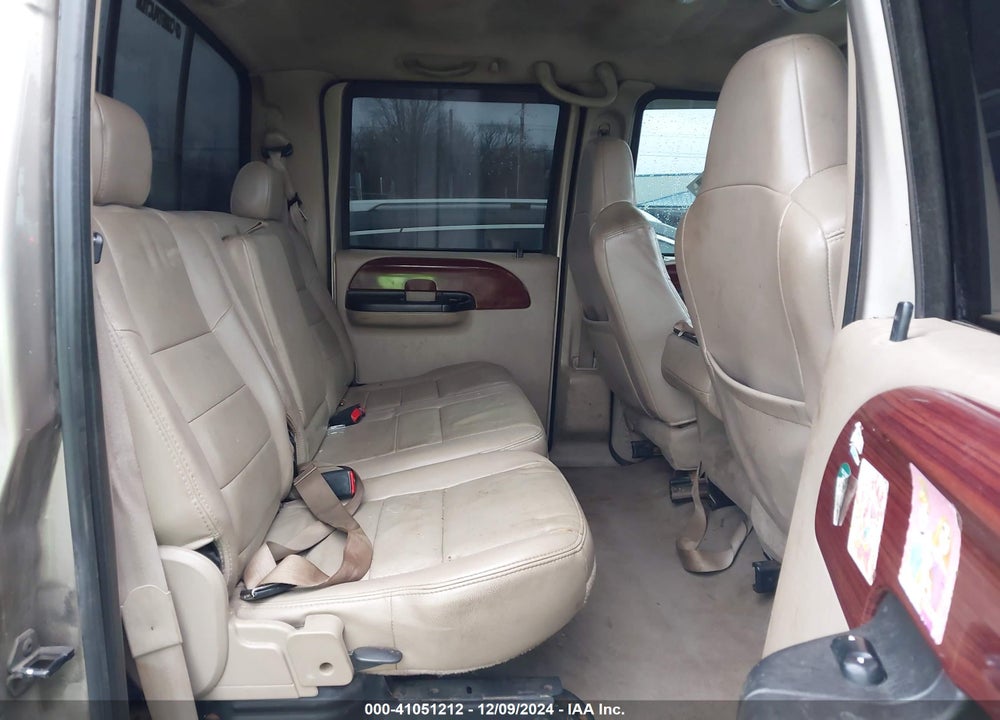 2005 FORD F-250 LARIAT/XL/XLT VIN: 1FTSW21P05EC16682