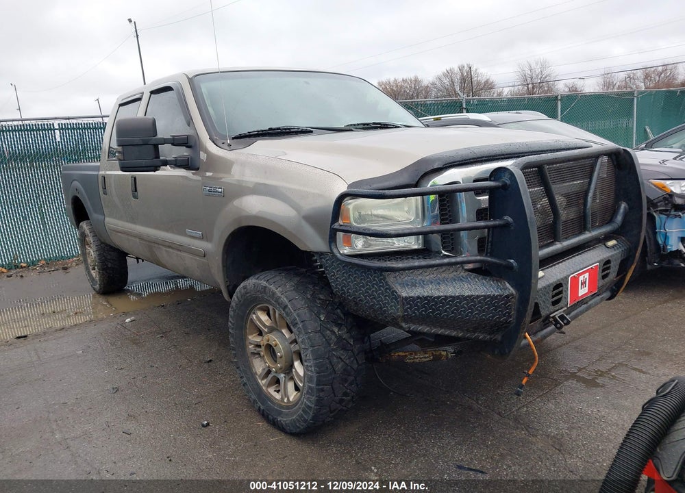 2005 FORD F-250 LARIAT/XL/XLT VIN: 1FTSW21P05EC16682