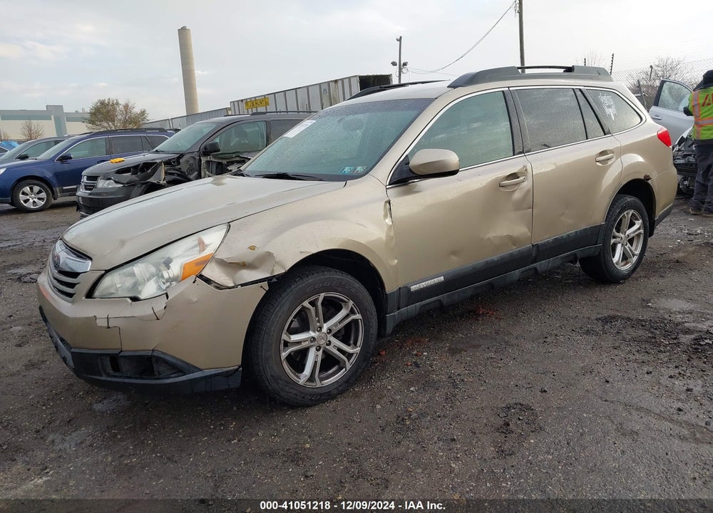 2010 SUBARU OUTBACK 2.5I PREMIUM VIN: 4S4BRBFC1A3319057