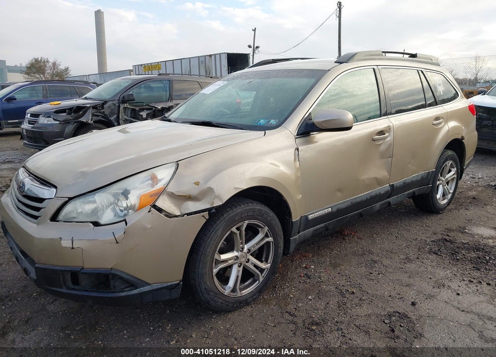 2010 SUBARU OUTBACK 2.5I PREMIUM VIN: 4S4BRBFC1A3319057