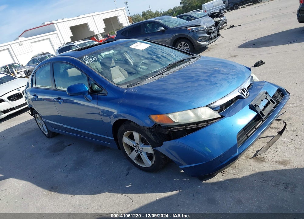 2006 HONDA CIVIC EX VIN: 1HGFA16836L026286