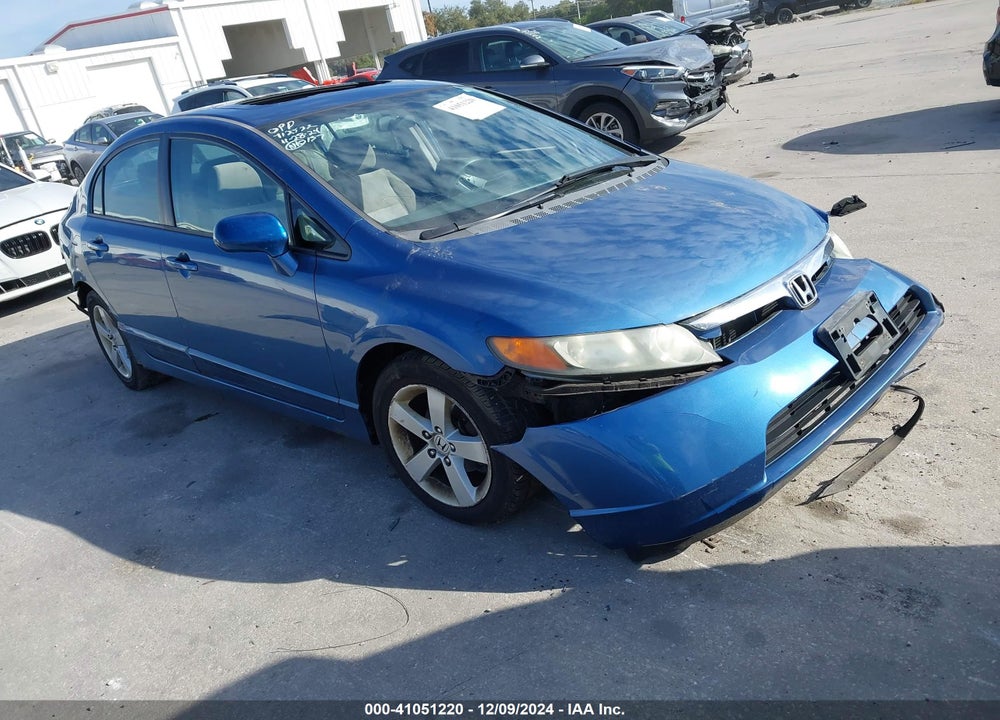2006 HONDA CIVIC EX VIN: 1HGFA16836L026286