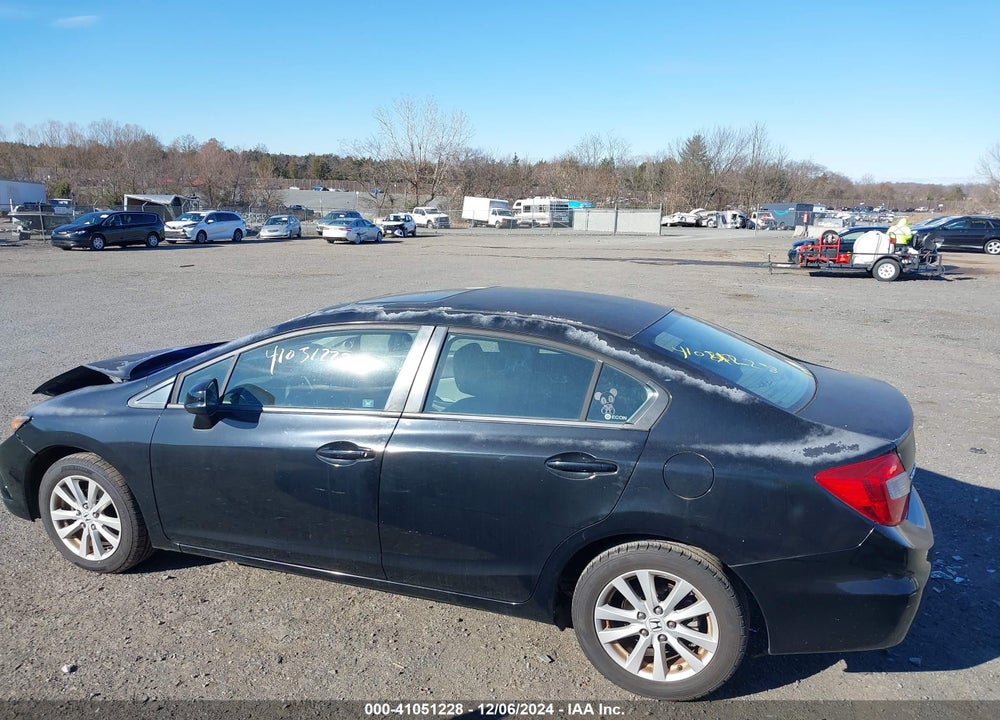 2012 HONDA CIVIC EX VIN: 2HGFB2F85CH511931