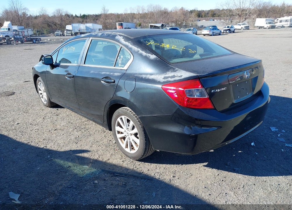 2012 HONDA CIVIC EX VIN: 2HGFB2F85CH511931