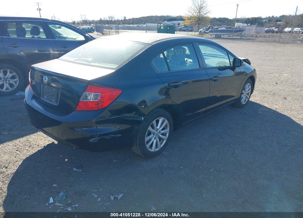 2012 HONDA CIVIC EX VIN: 2HGFB2F85CH511931