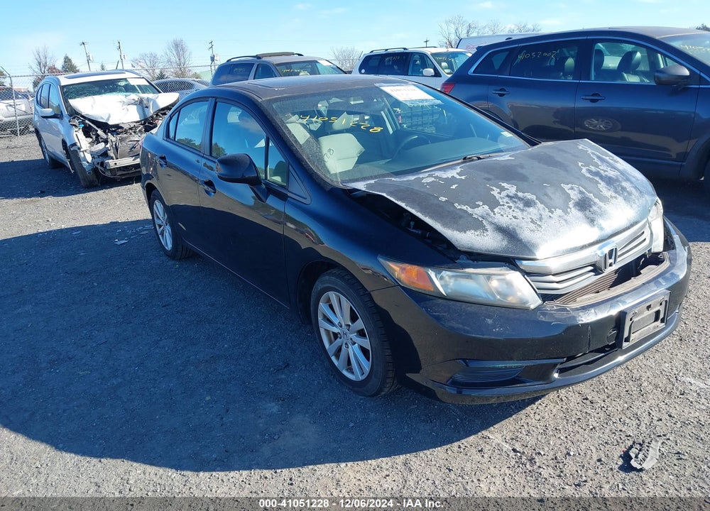 2012 HONDA CIVIC EX VIN: 2HGFB2F85CH511931
