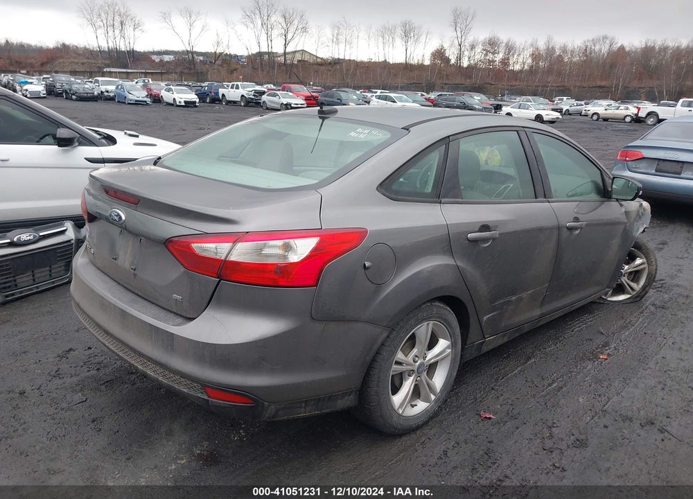 2014 FORD FOCUS SE VIN: 1FADP3F25EL105989