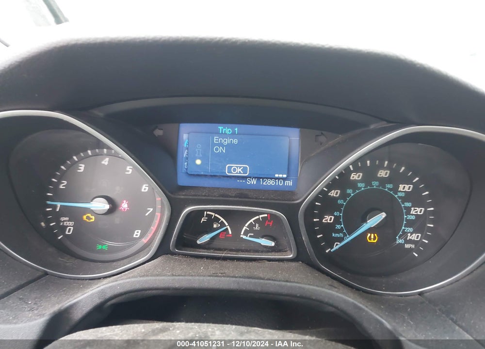 2014 FORD FOCUS SE VIN: 1FADP3F25EL105989