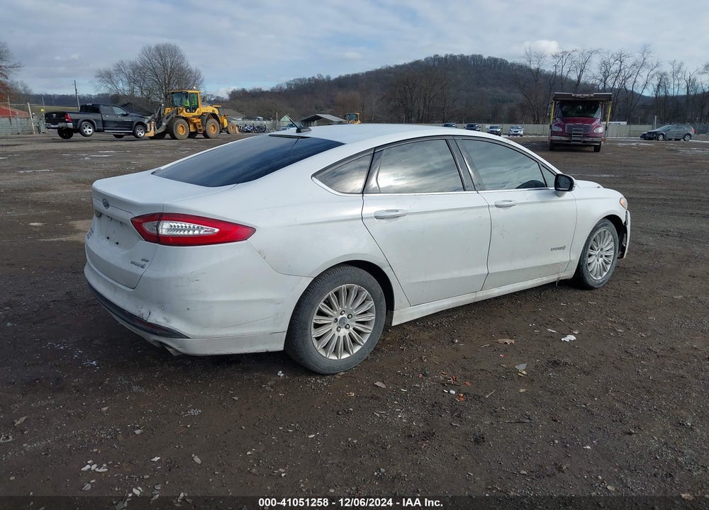2016 FORD FUSION HYBRID VIN: 3FA6P0LUXGR349056